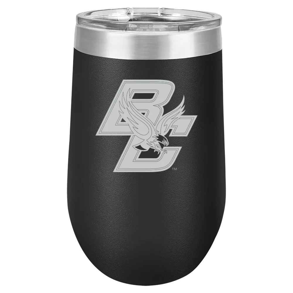 Boston College Polar Camel 16 oz. Stemless Wine Tumbler
