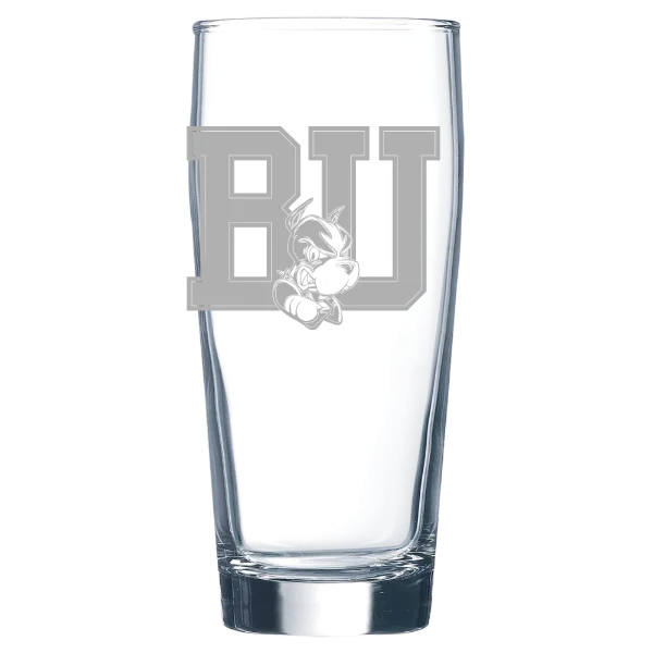 Boston University Polar Camel 16 oz. Willi Becher Beer Glass