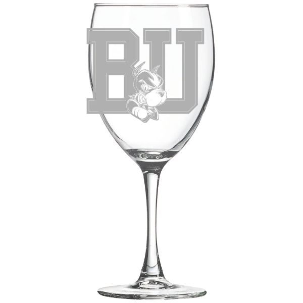 Boston University Polar Camel 10 1/2 oz. Wine Glass