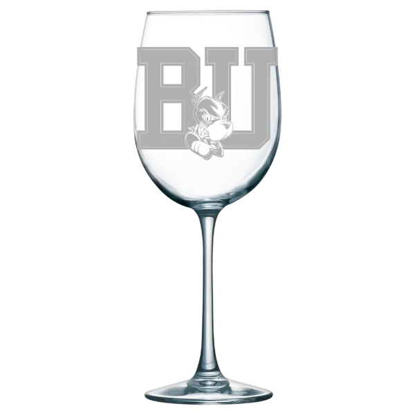 Boston University Polar Camel 19 oz. Wine Glass