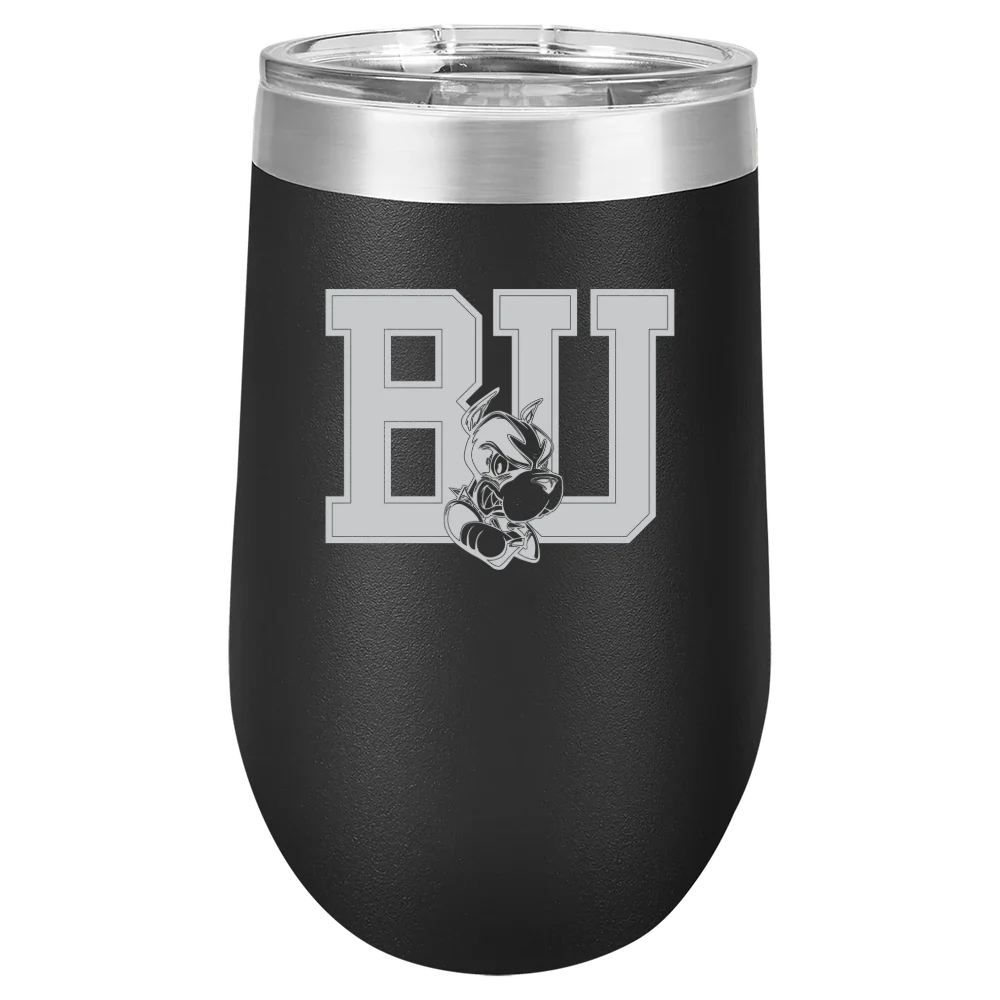 Boston University Polar Camel 16 oz. Stemless Wine Tumbler