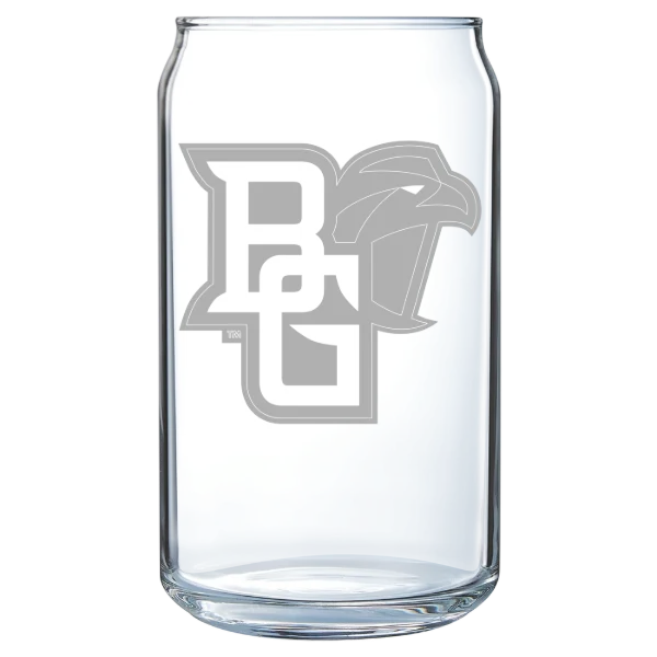 Bowling Green State University Polar Camel 16 oz. Can Glass