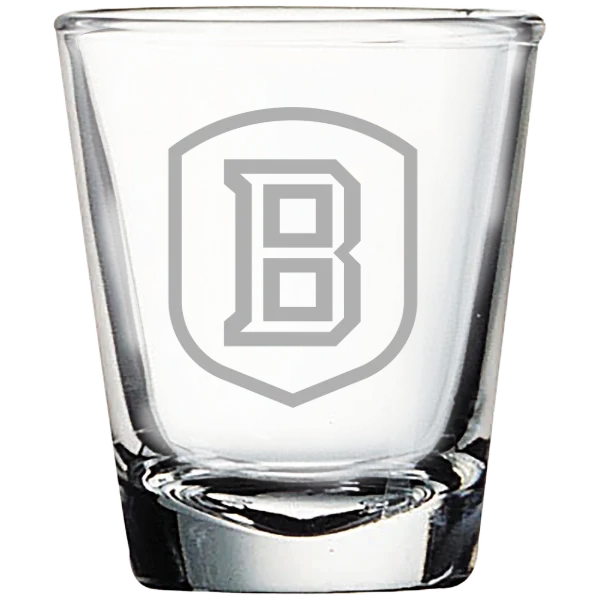 Bradley University Polar Camel 1.7 oz. Shot Glass