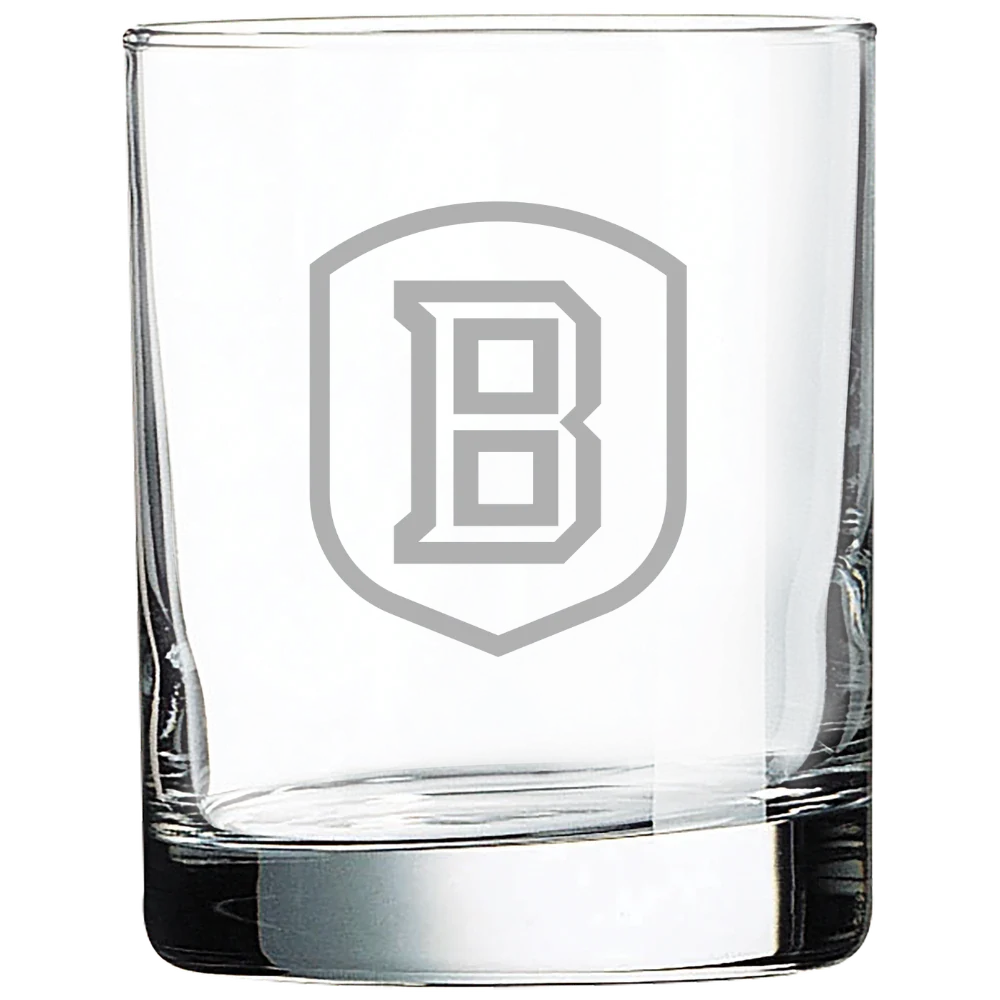 Bradley University Polar Camel 10 1/2 oz. On The Rocks Glass