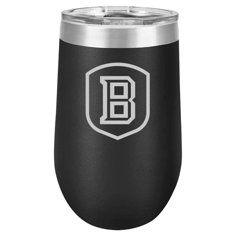 Bradley University Polar Camel 16 oz. Stemless Wine Tumbler