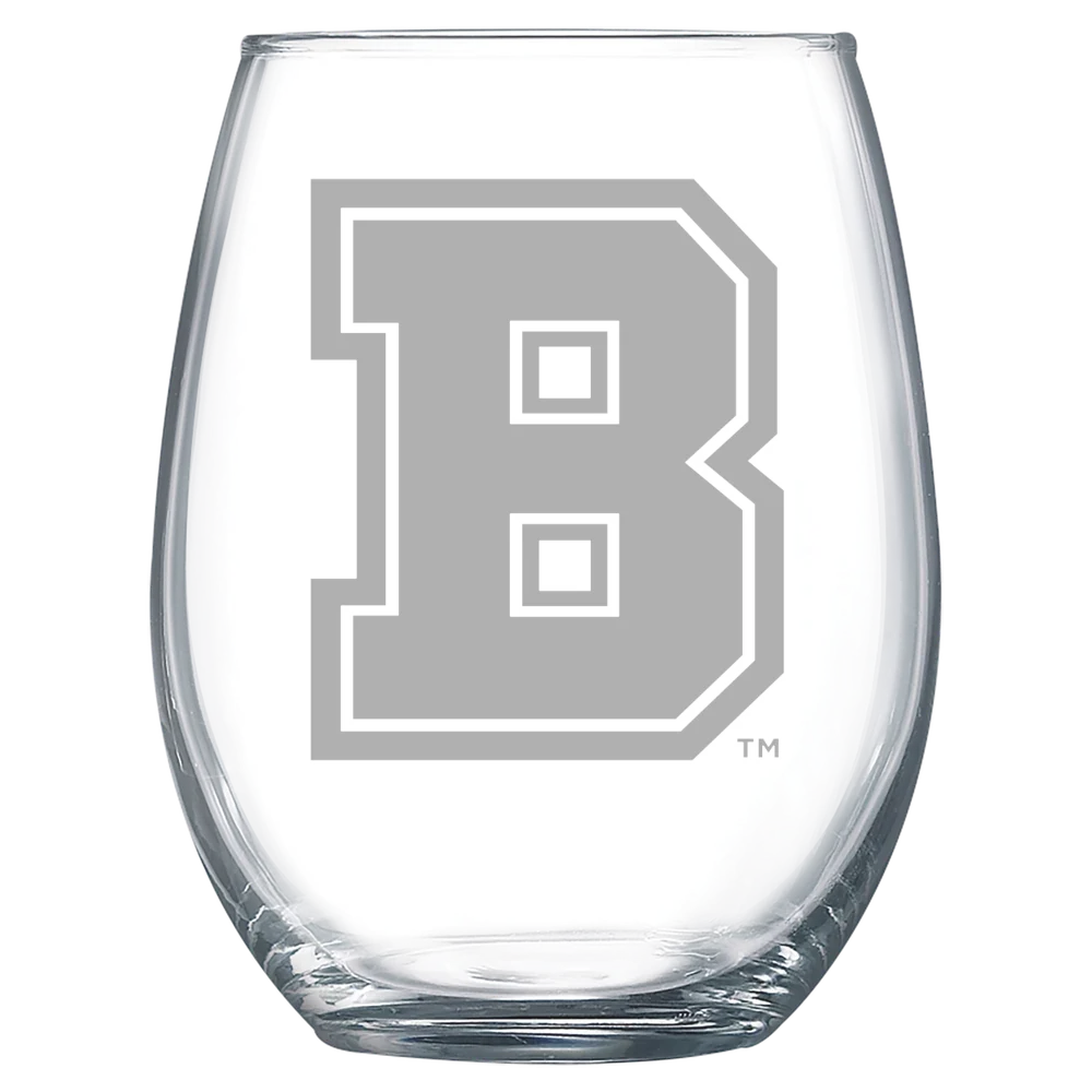 Brown University Polar Camel 15 oz. Stemless Wine Glass