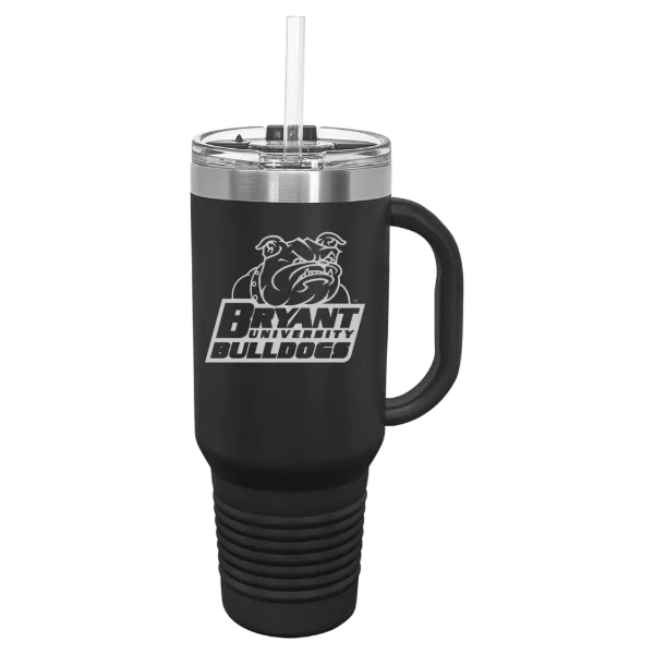 Bryant University Polar Camel 40 oz. Travel Mug with Snap Lid & Straw