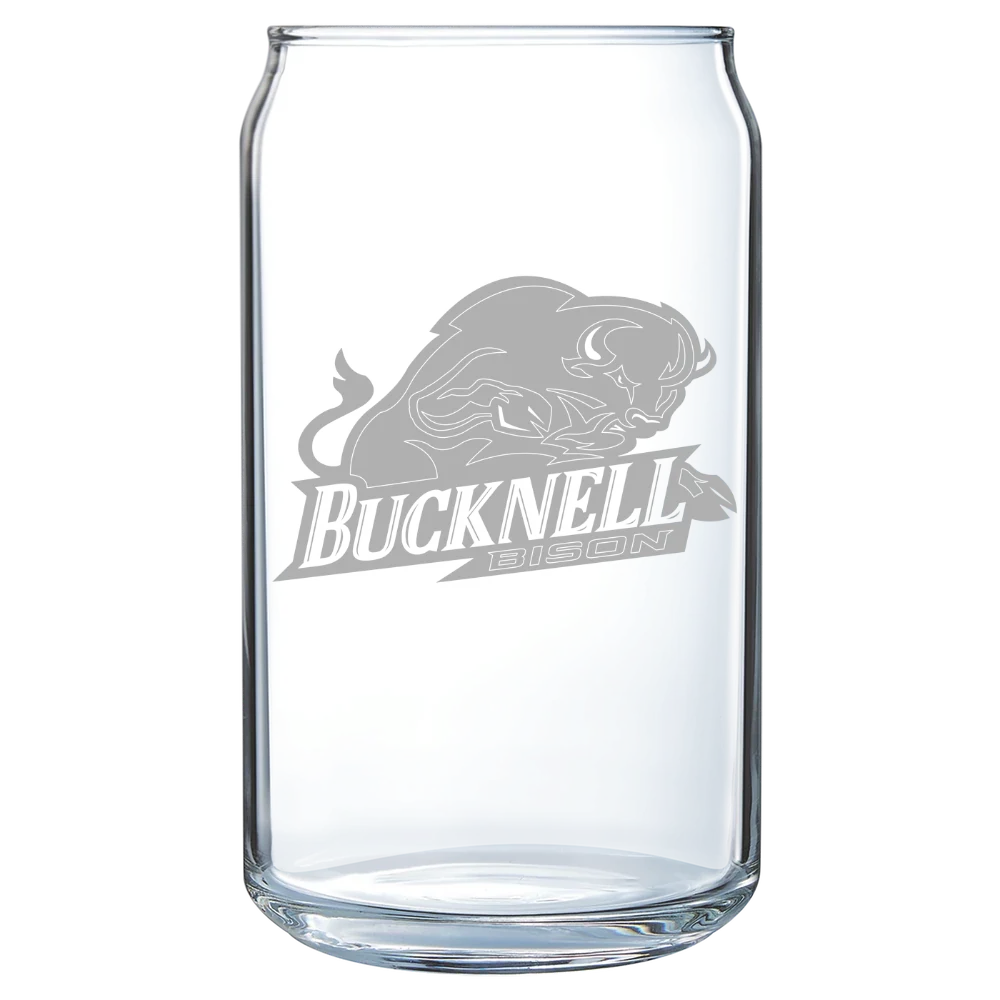 Bucknell University Polar Camel 16 oz. Can Glass