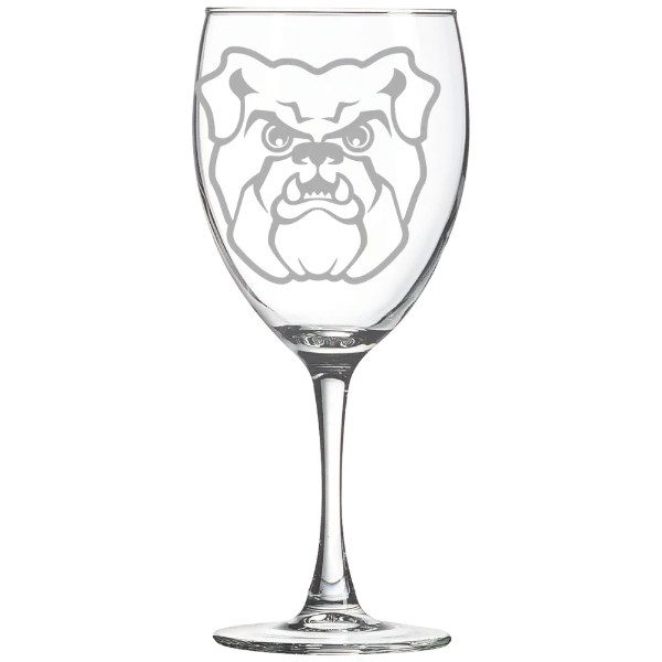 Butler University Polar Camel 10 1/2 oz. Wine Glass