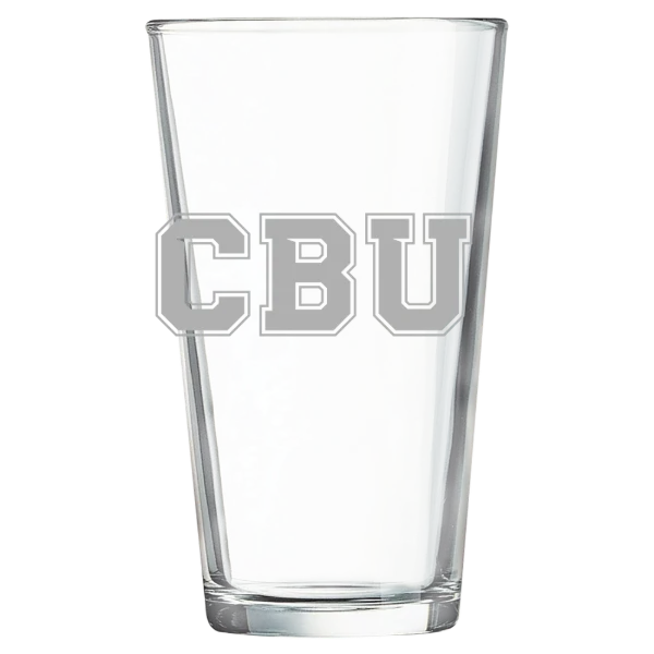 California Baptist University Polar Camel 16 oz. Pint Mixing Glass