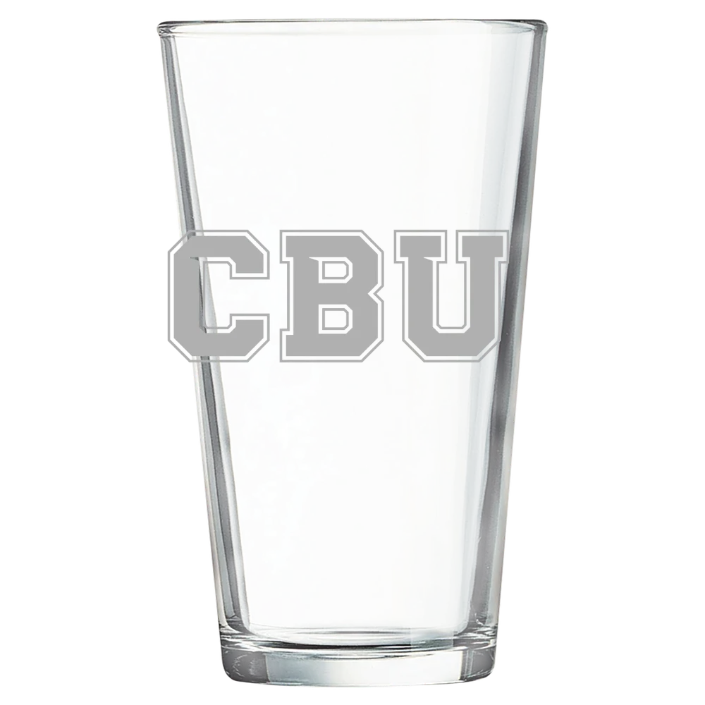 California Baptist University Polar Camel 16 oz. Pint Mixing Glass