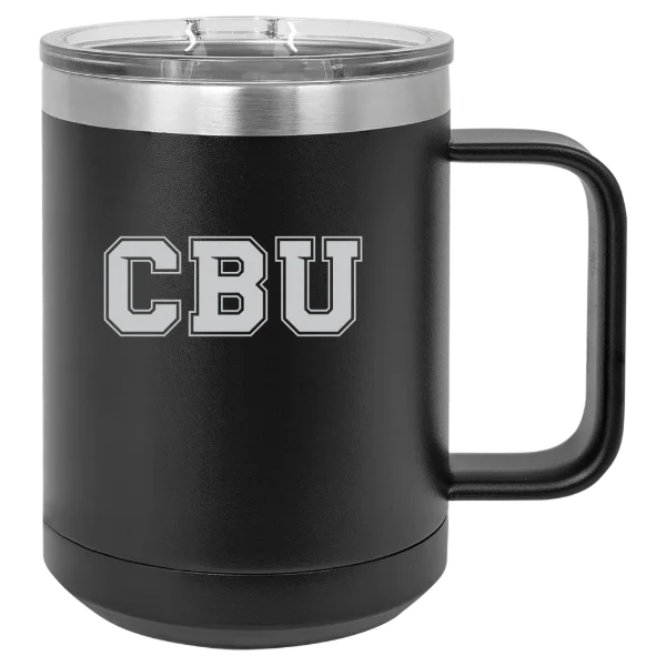 California Baptist University Polar Camel 15 oz. Mug with Slider Lid