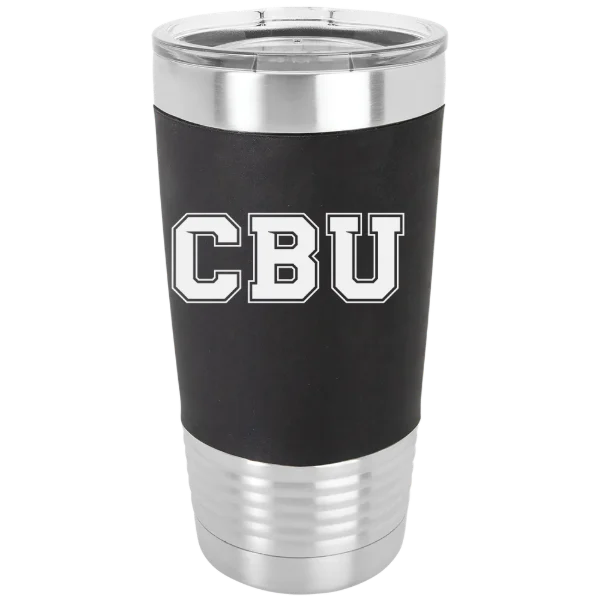 California Baptist University Polar Camel 20 oz. Silicone Grip Tumbler with Standard Lid