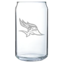 California State University, Bakersfield Polar Camel 16 oz. Can Glass