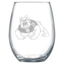 California State University, Fresno Polar Camel 15 oz. Stemless Wine Glass