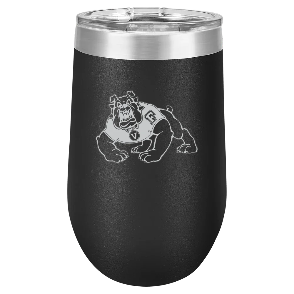 California State University, Fresno Polar Camel 16 oz. Stemless Wine Tumbler