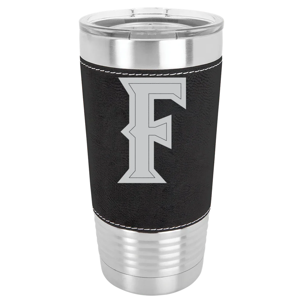 California State University, Fullerton Polar Camel 20 oz. Leatherette Grip Tumbler with Standard Lid