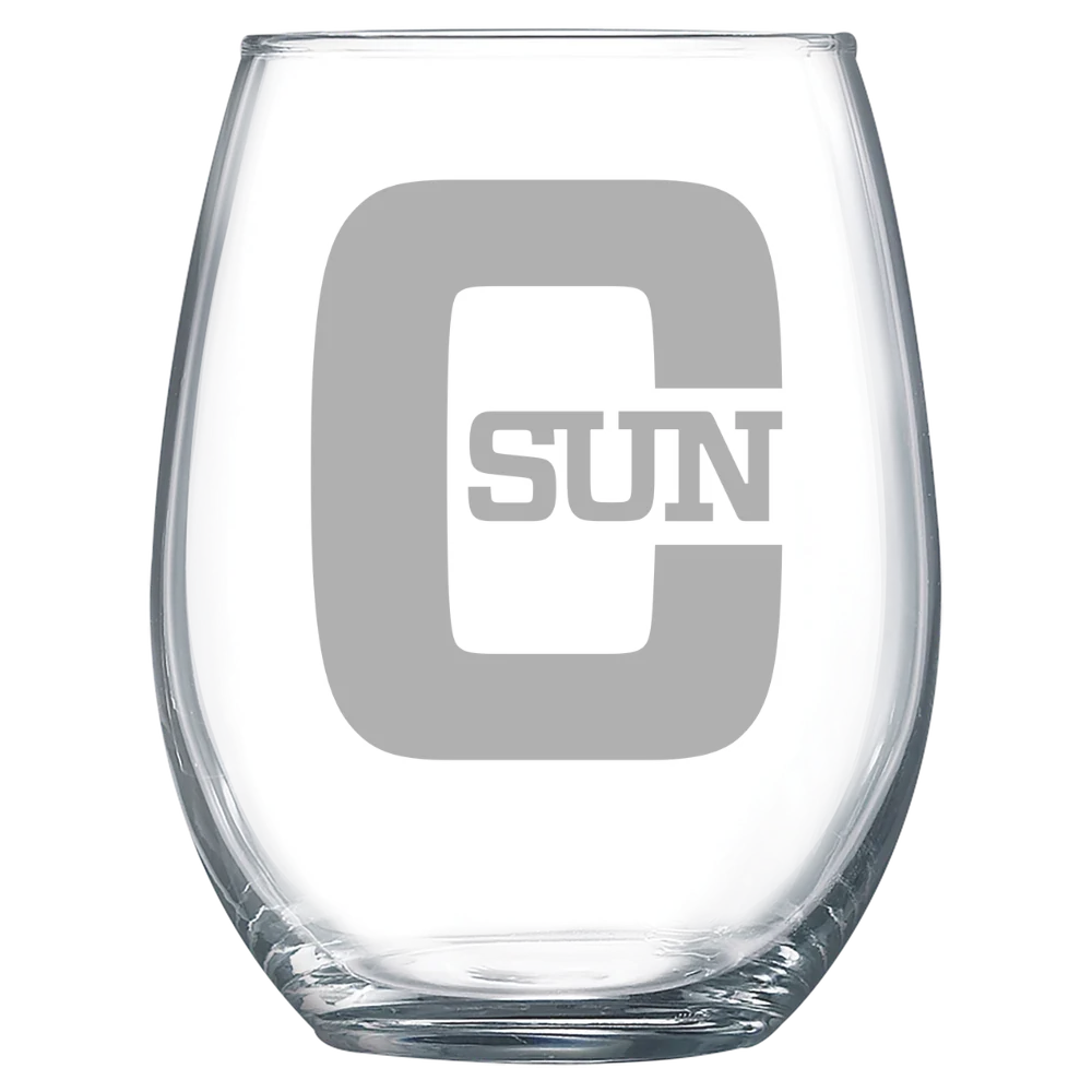 California State University, Northridge Polar Camel 15 oz. Stemless Wine Glass