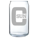 California State University, Northridge Polar Camel 16 oz. Can Glass