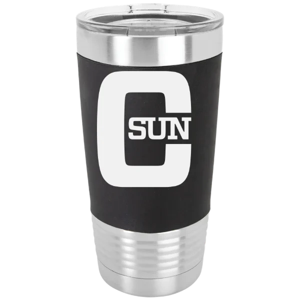 California State University, Northridge Polar Camel 20 oz. Silicone Grip Tumbler with Standard Lid