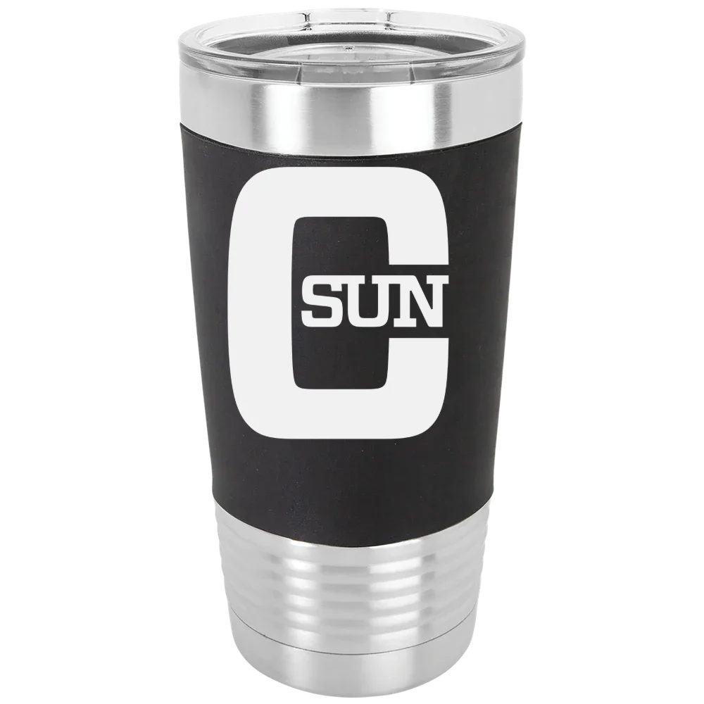 California State University, Northridge Polar Camel 20 oz. Silicone Grip Tumbler with Standard Lid