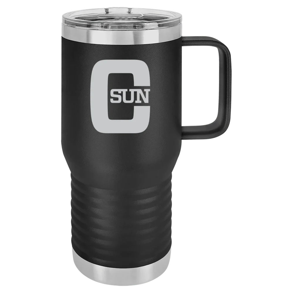 California State University, Northridge Polar Camel 20 oz. Travel Mug with Slider Lid