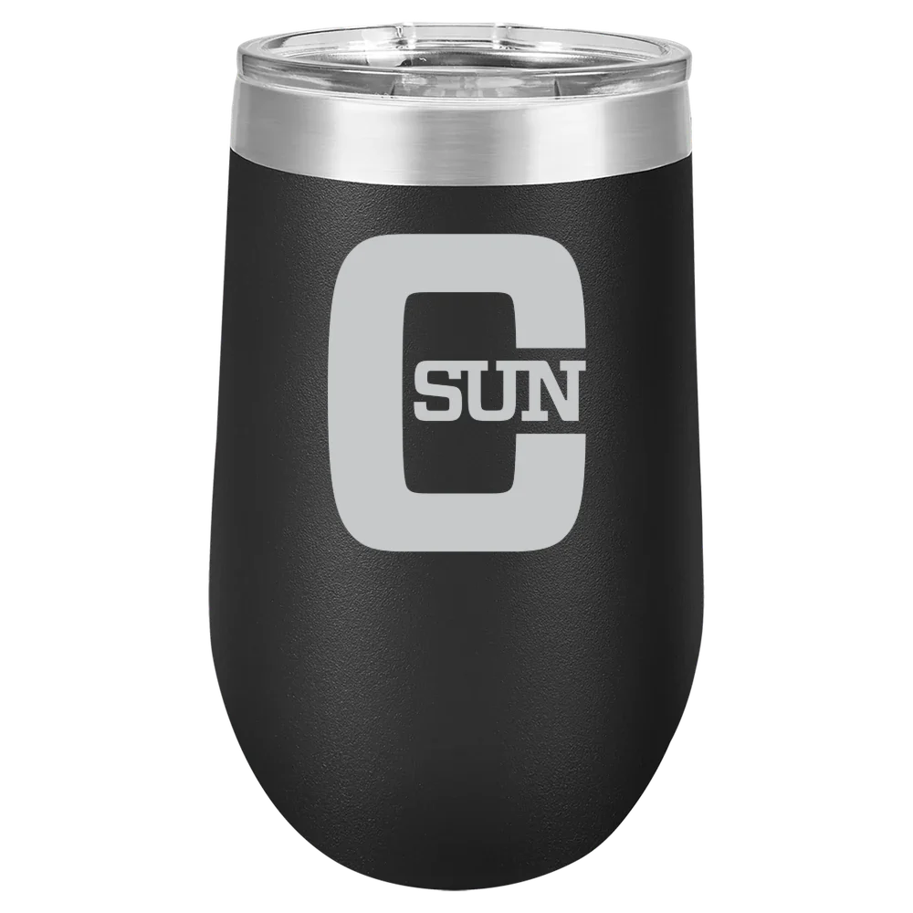 California State University, Northridge Polar Camel 16 oz. Stemless Wine Tumbler