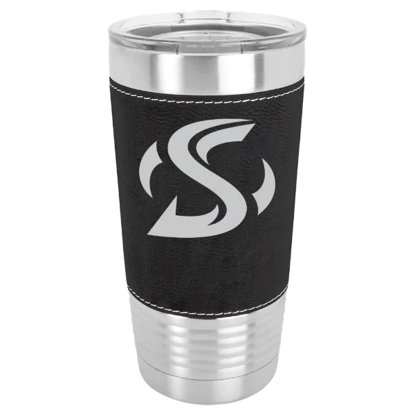 California State University, Sacramento Polar Camel 20 oz. Leatherette Grip Tumbler with Standard Lid