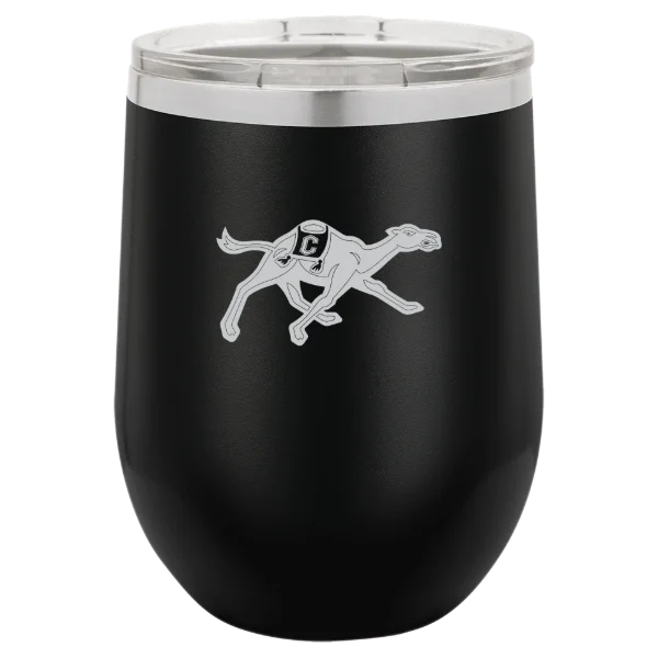 Campbell University Polar Camel 12 oz. Stemless Wine Tumbler