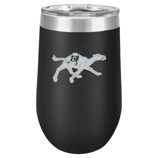 Campbell University Polar Camel 16 oz. Stemless Wine Tumbler