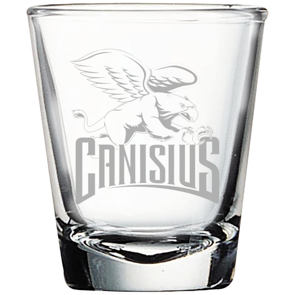Canisius University Polar Camel 1.7 oz. Shot Glass