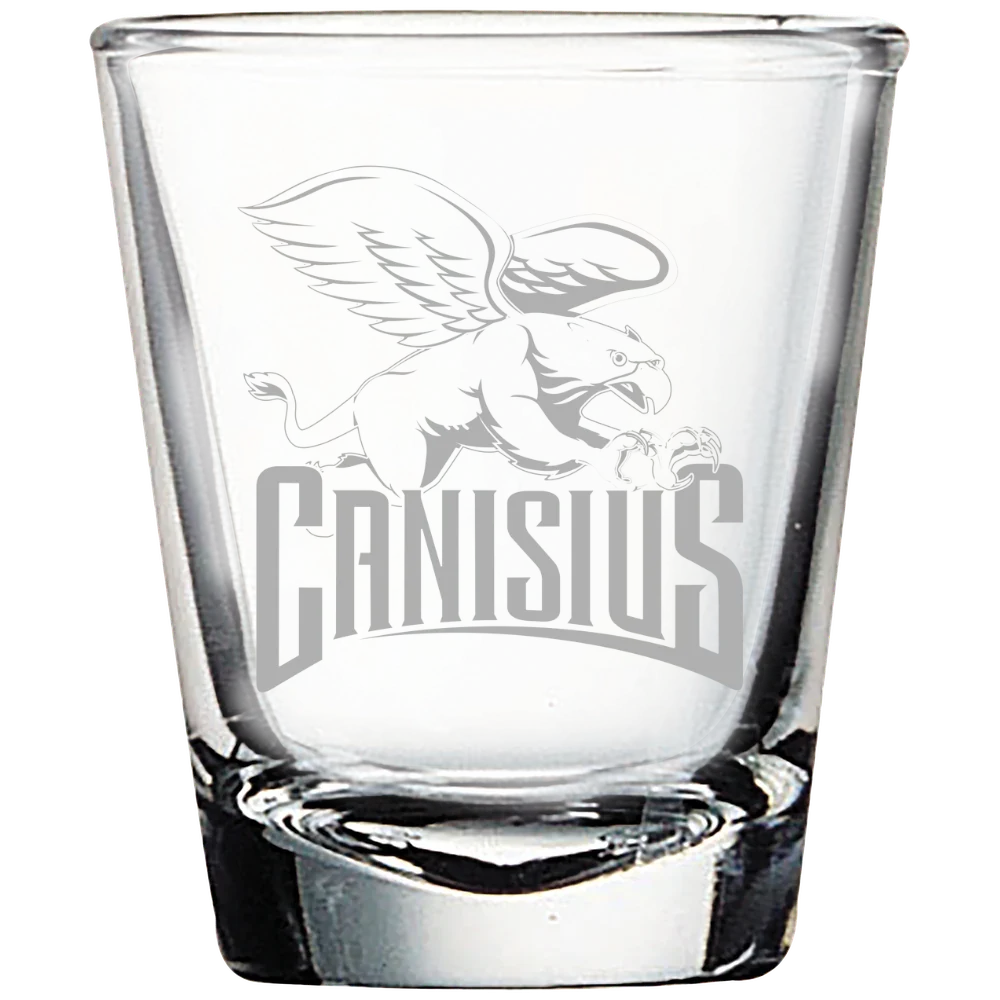 Canisius University Polar Camel 1.7 oz. Shot Glass
