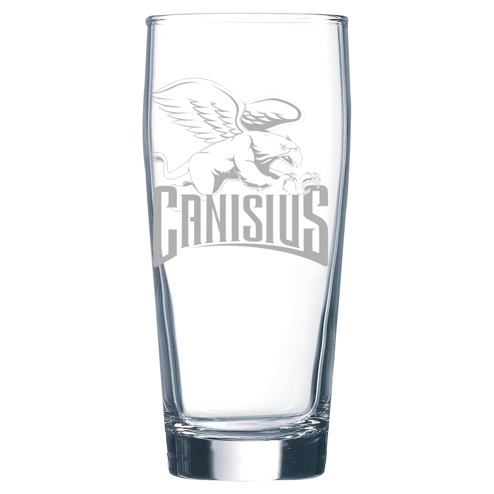 Canisius University Polar Camel 16 oz. Willi Becher Beer Glass