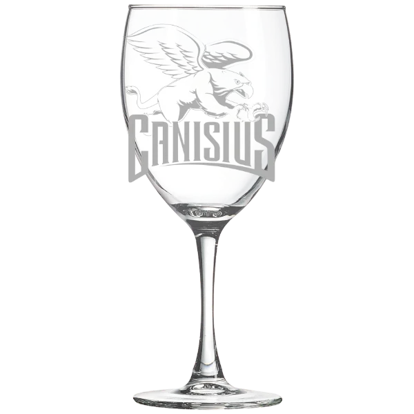 Canisius University Polar Camel 10 1/2 oz. Wine Glass
