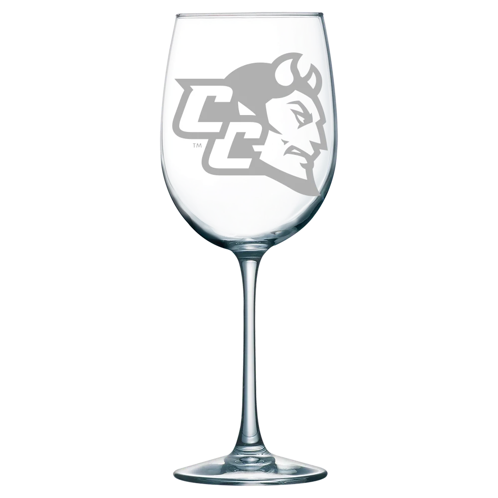 Central Connecticut State University Polar Camel 19 oz. Wine Glass