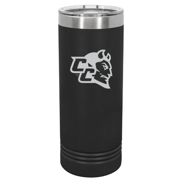 Central Connecticut State University Polar Camel 22 oz. Skinny Tumbler with Slider Lid
