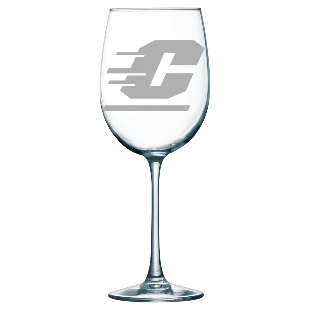 Central Michigan University Polar Camel 19 oz. Wine Glass