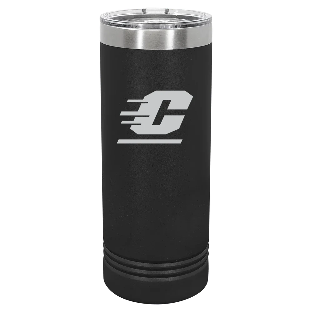 Central Michigan University Polar Camel 22 oz. Skinny Tumbler with Slider Lid