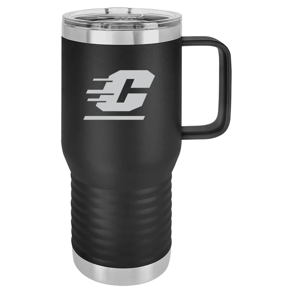 Central Michigan University Polar Camel 20 oz. Travel Mug with Slider Lid