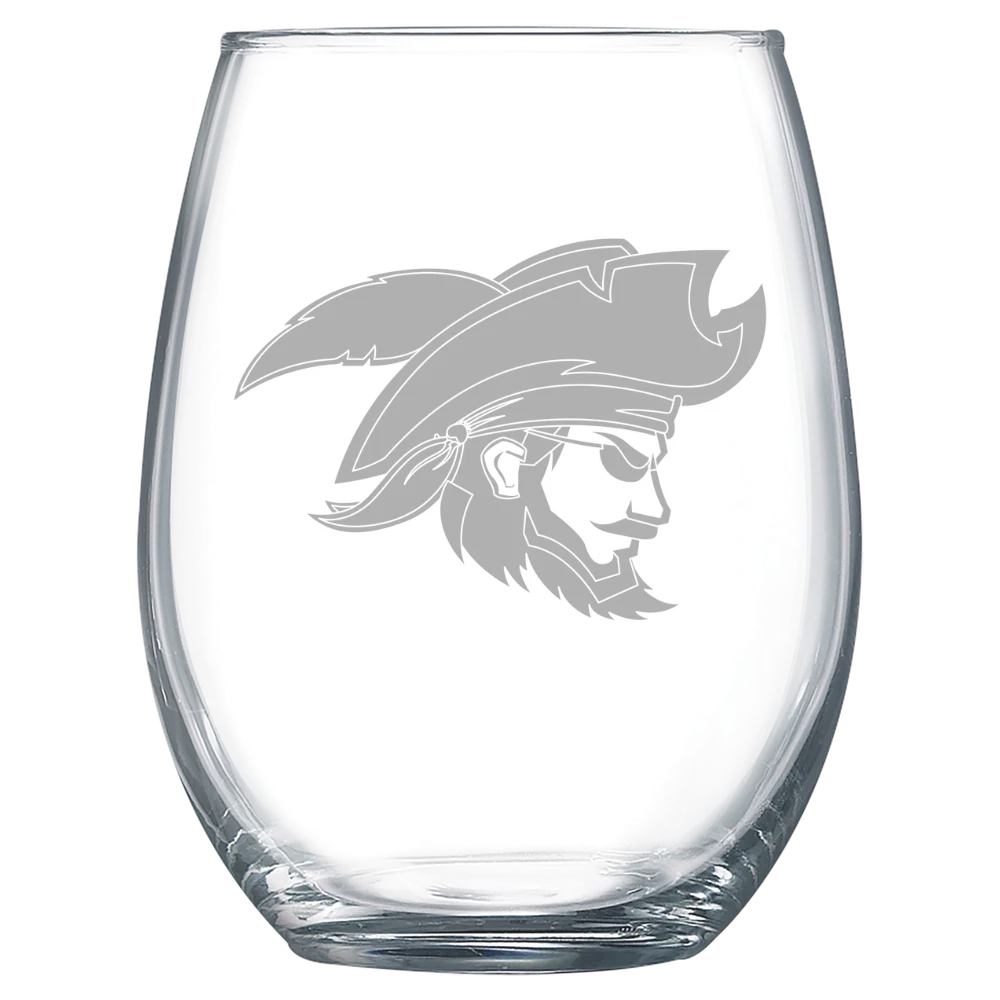 Charleston Southern University Polar Camel 15 oz. Stemless Wine Glass