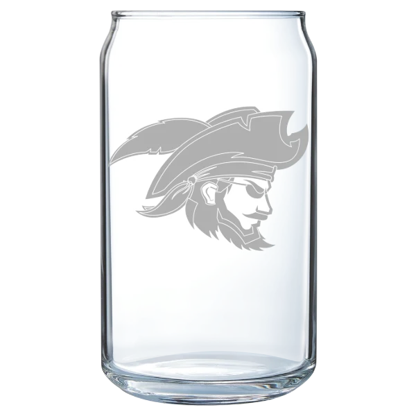 Charleston Southern University Polar Camel 16 oz. Can Glass