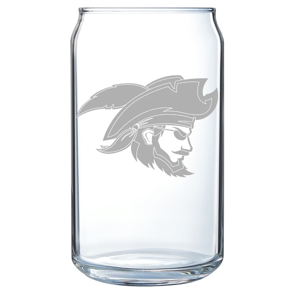 Charleston Southern University Polar Camel 16 oz. Can Glass