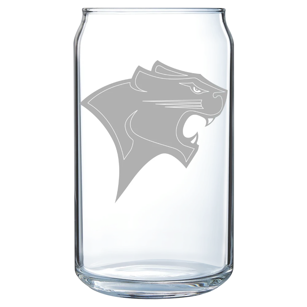Chicago State University Polar Camel 16 oz. Can Glass