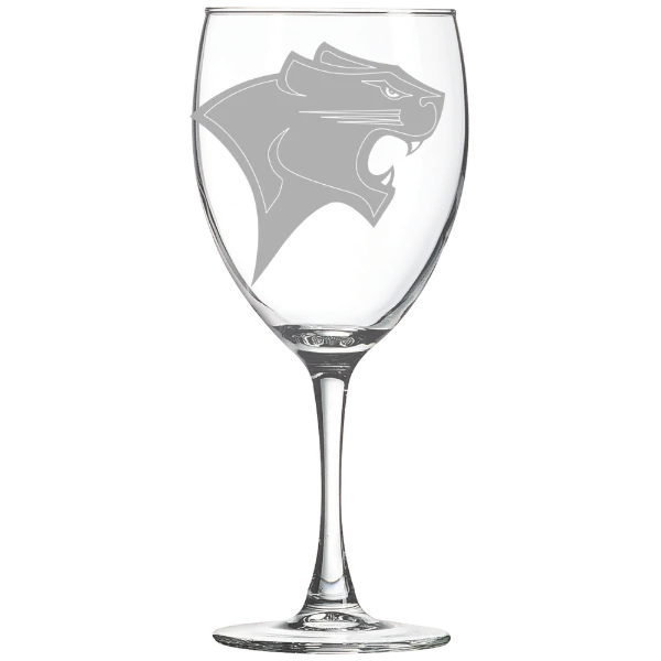 Chicago State University Polar Camel 10 1/2 oz. Wine Glass