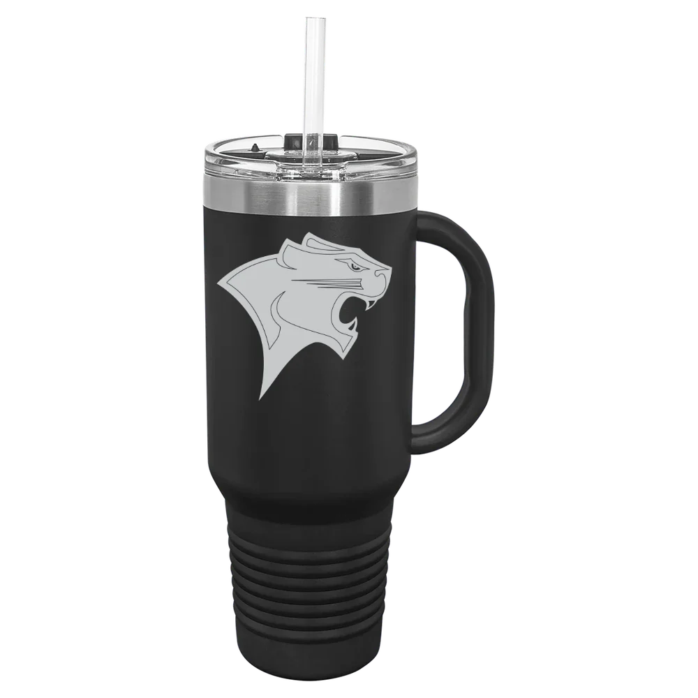 Chicago State University Polar Camel 40 oz. Travel Mug with Snap Lid & Straw