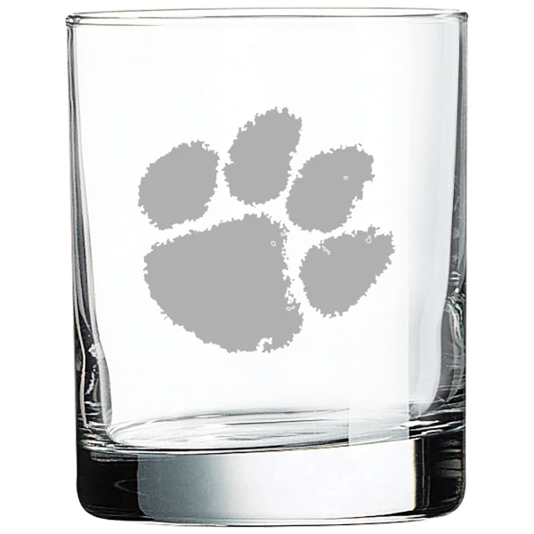 Clemson University Polar Camel 10 1/2 oz. On The Rocks Glass