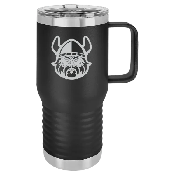 Cleveland State University Polar Camel 20 oz. Travel Mug with Slider Lid
