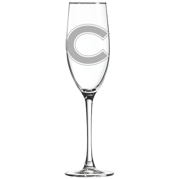 Colgate University Polar Camel 8 oz. Champagne Flute