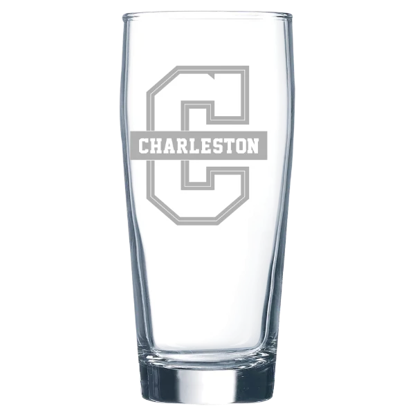 College of Charleston (South Carolina) Polar Camel 16 oz. Willi Becher Beer Glass