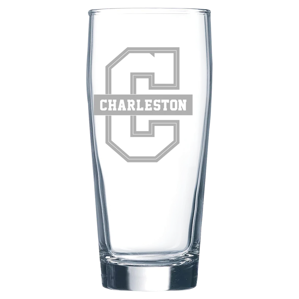 College of Charleston (South Carolina) Polar Camel 16 oz. Willi Becher Beer Glass